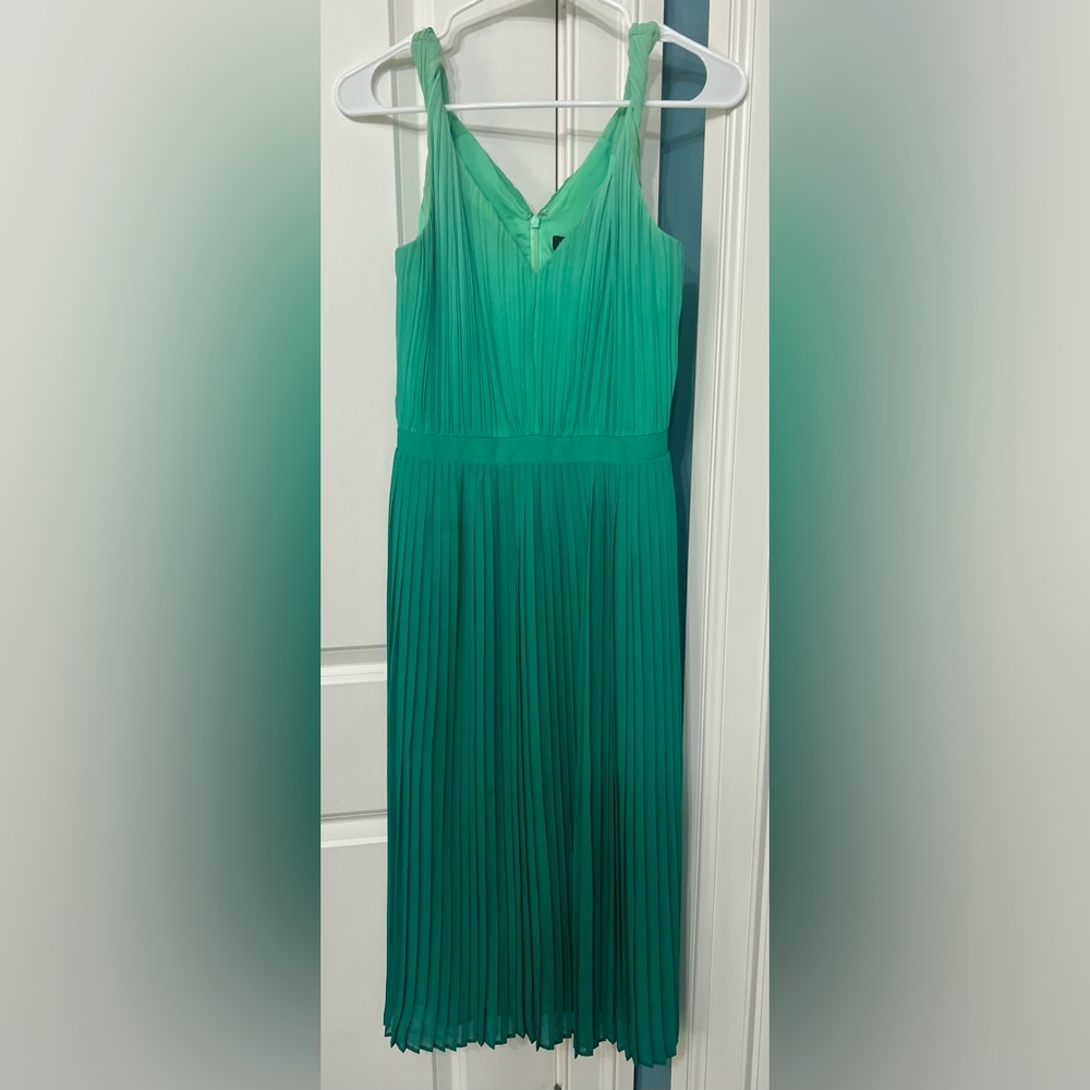 Banana Republic Vibrant Green Maxi Dress